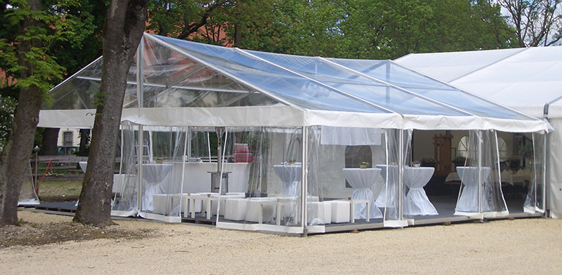 Transparentzelt